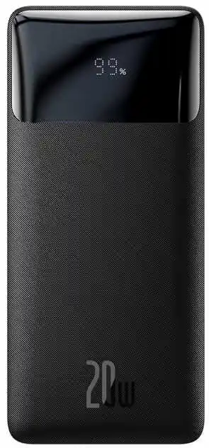 Baseus Powerbank Bipow 20000mAh 2xUSB USB TYP-C 20W - czarny PPDML-M01