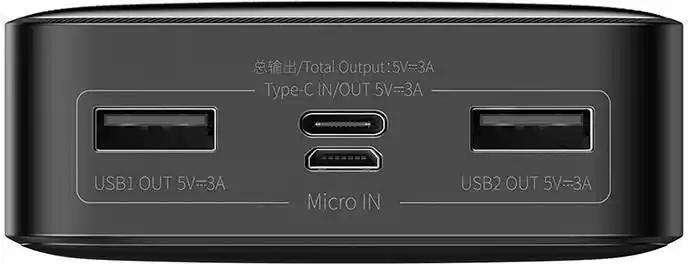 Baseus Powerbank PPBD050101 20000 mAh czarny