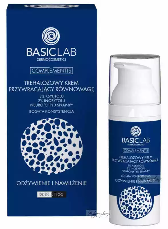 BasicLab Complementis Trehalozowy krem przywracający równowagę bogata konsystencja 50ml