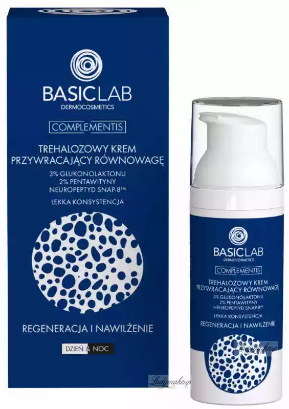 Basiclab Complementis Trehalozowy krem przywracający równowagę lekka konsystencja 50ml