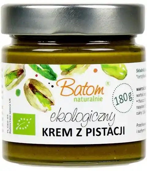 BATOM KREM Z PISTACJI BIO 180g