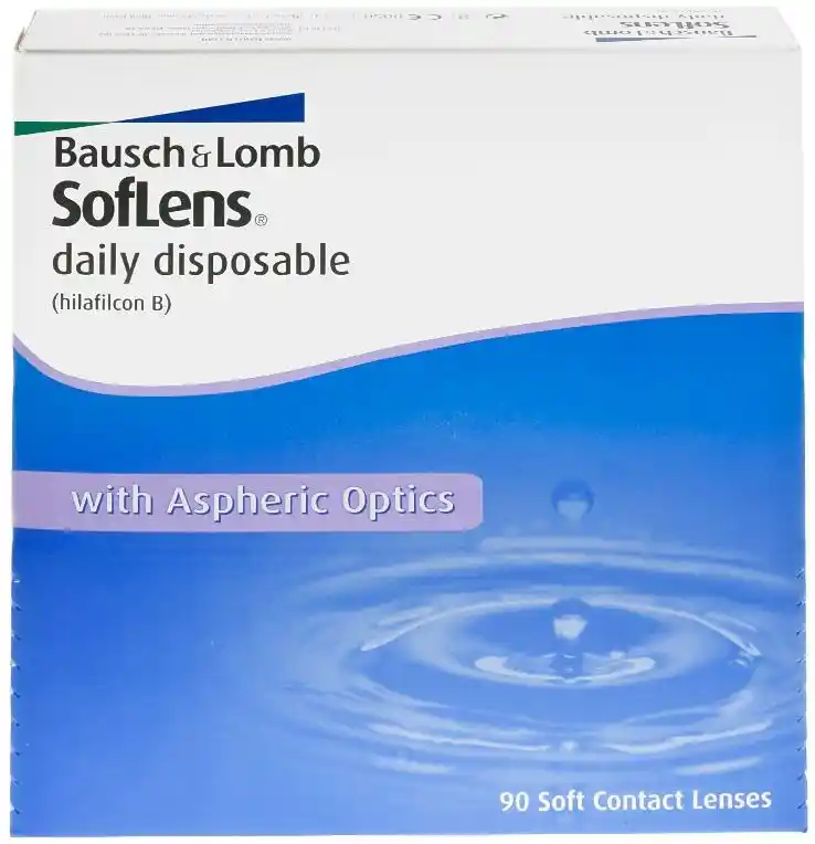 Bausch&amp;lomb Soczewki jednodniowe SofLens Daily Disposable 90 szt.