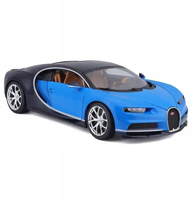 Bburago Bugatti Chiron 1:18 Niebieski