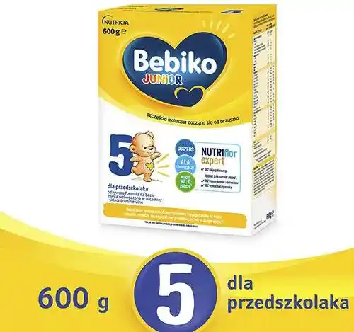 Bebiko Junior 5 NUTRIflor Expert powyżej 2,5. roku życia 600g