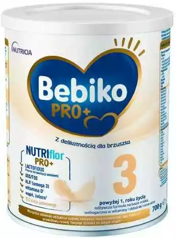 Bebiko Pro+ 3 mleko modyfikowane po 1. roku, 700g