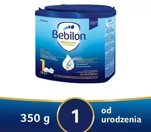 Bebilon Advance 1 mleko początkowe od urodzenia, 350g