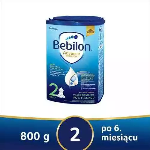 Bebilon Advance 2 mleko następne po 6. miesiącu, 800g