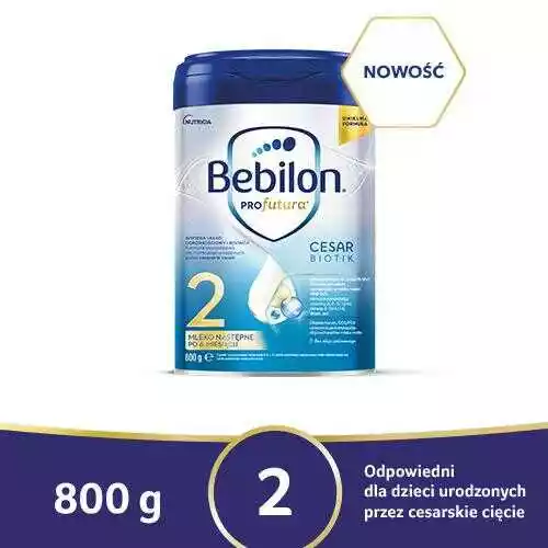 Bebilon Profutura Cesar Biotik 2 mleko następne po 6. miesiącu, 800g