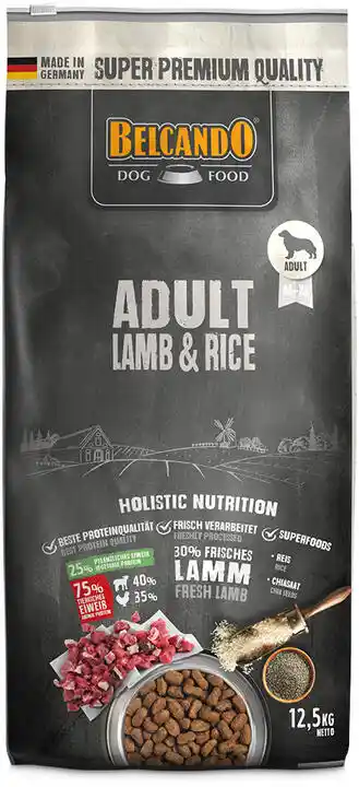 Belcando Adult Lamb & Rice - 12,5 kg