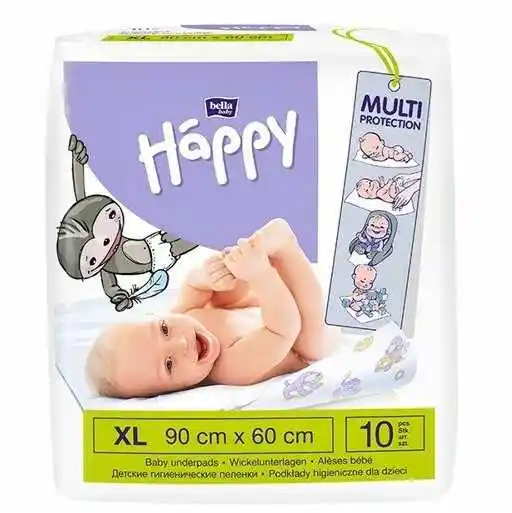 Bella Baby Happy Podkład do przewijania Soft 60x90 10szt.