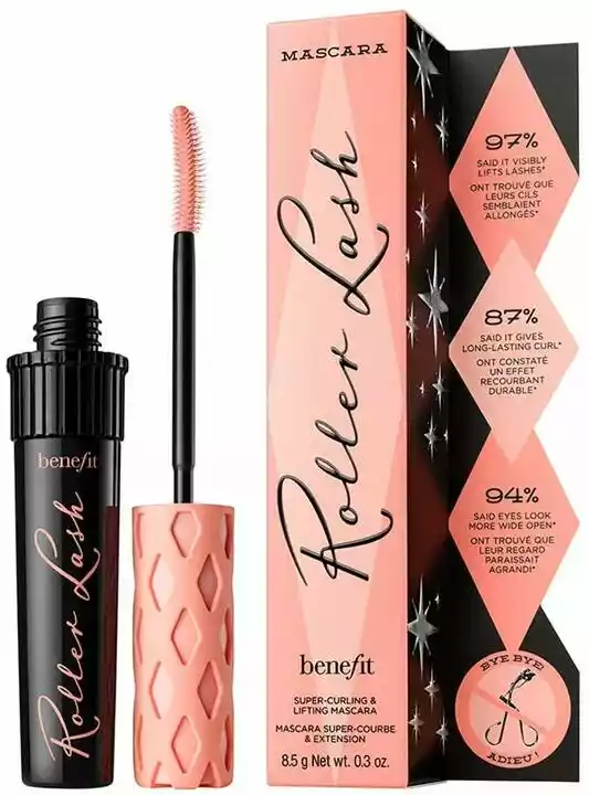 Benefit Roller Lash Curling & Lifting Mascara podkręcająco-liftingujący tusz do rzęs Black 8,5g