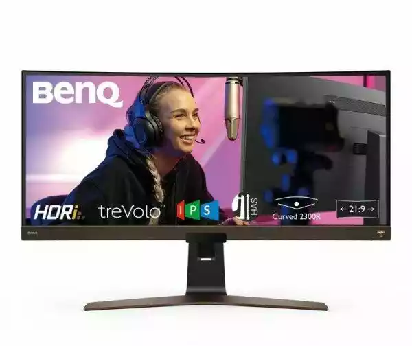 BenQ EW3880R 38 cali 4K IPS 60Hz 4ms Zakrzywiony monitor LED