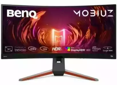 BenQ MOBIUZ EX3410R 34 cale UWQHD VA 144Hz 1ms Zakrzywiony Gamingowy monitor LED