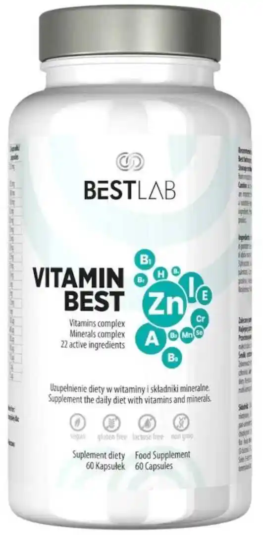 Bestlab VitaMinBest Witaminy i minerały 60 kaps