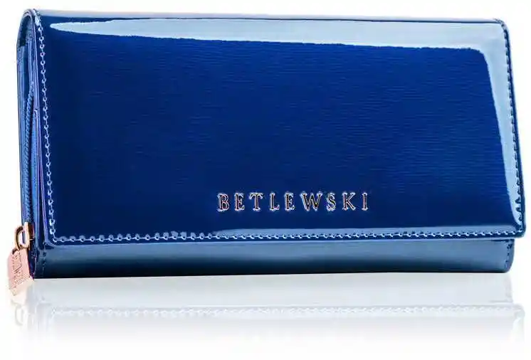 Betlewski Portfel damski niebieski ZBPD-BS-106