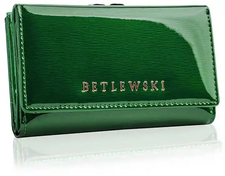 Betlewski Portfel damski ZBPD-BS-108 ZIELONY