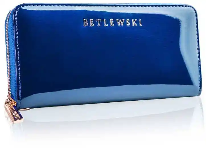 Betlewski Portfel damski ZBPD-BS-5201 NIEBIESKI