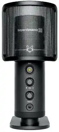 Beyerdynamic Fox USB Studio Microphone 727903 Przewodowy Pojemnościowy Czarny Mikrofon