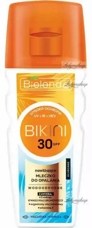 Bielenda Bikini nawilżające mleczko do opalania SPF30 175ml