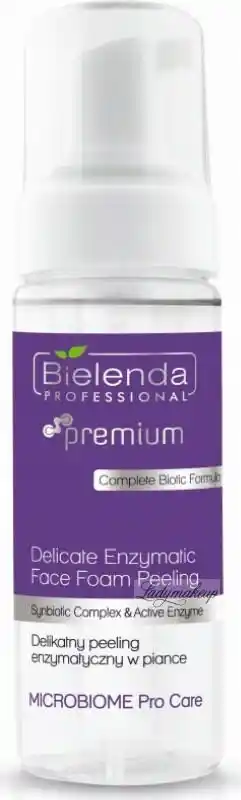 Bielenda Professional Microbiome Pro Care Delikatny peeling enzymatyczny w piance 160ml