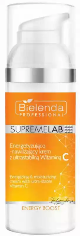 Bielenda Professional SupremeLab Energy Boost 50ml energetyzująco-nawilżający krem z ultrastabilną witaminą C