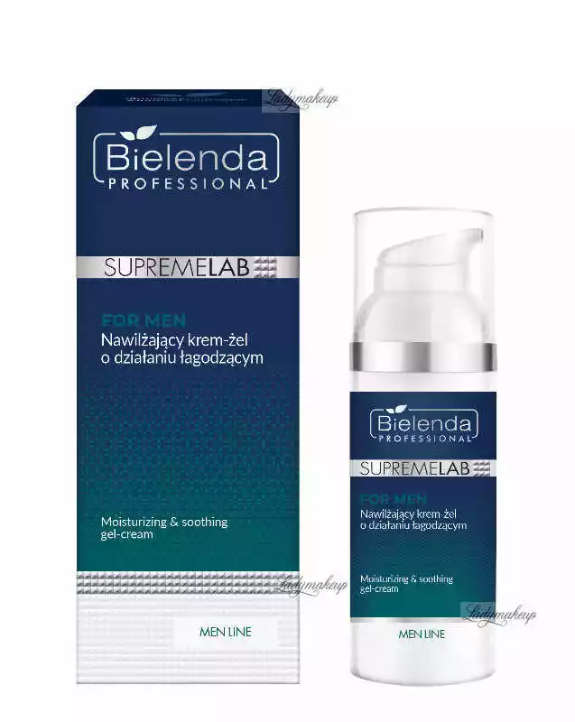 Bielenda Professional Supremelab Men Line-Nawilżający krem-żel o działaniu łagodzącym 50ml