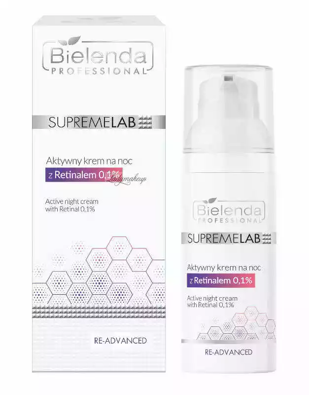 Bielenda Professional Supremelab Re-Advanced Aktywny krem na noc z Retinalem 50ml