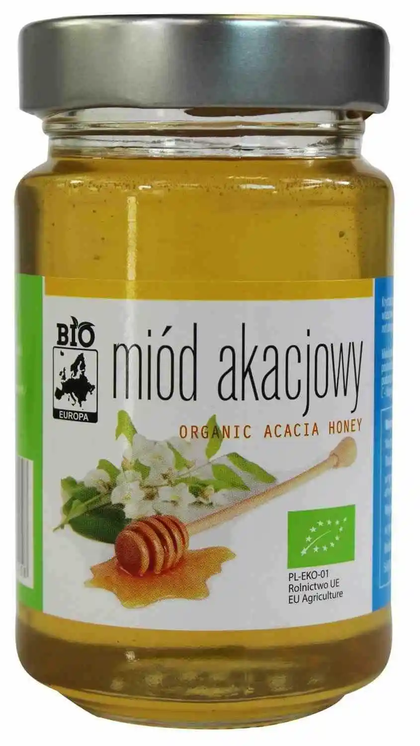 BIO PLANET Miód Nektarowy Akacjowy Bio 300g