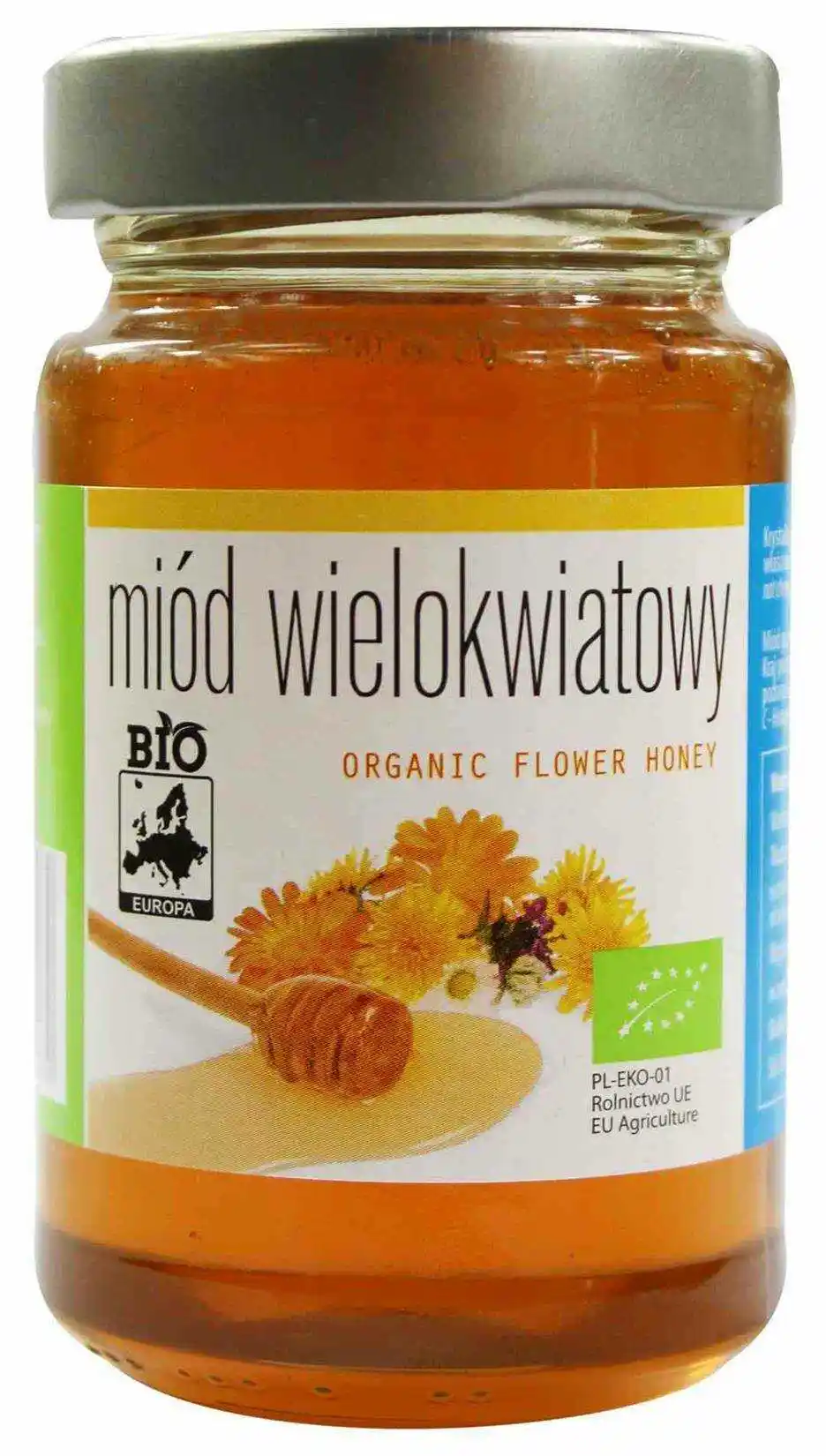 BIO PLANET Miód Nektarowy Wielokwiatowy Bio 300g