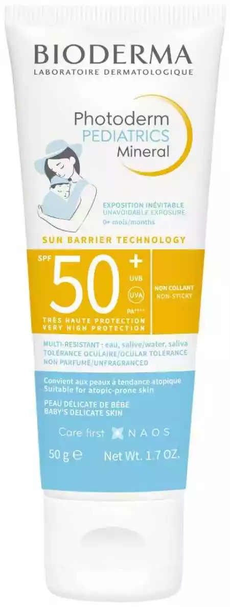 Bioderma Photoderm Pediatrics Mineral SPF 50 Fluid mineralny dla dzieci, 50 g