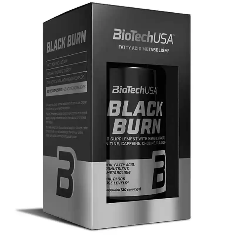 Biotech Black Burn 90kaps Kompleksowy Spalacz Tłuszczu