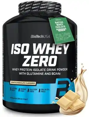 Biotech USA Iso Whey Zero - 2270g - White Chocolate - Odżywki białkowe