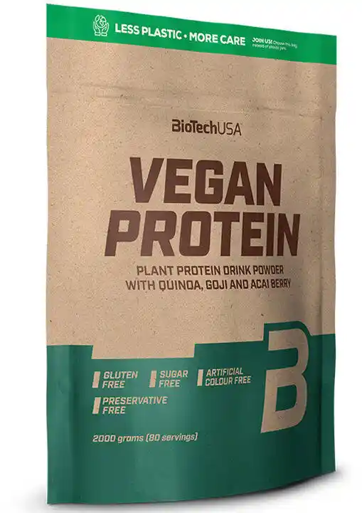 Biotech USA Vegan Protein - 2000g - Chocolate Cinamon - Odżywki białkowe