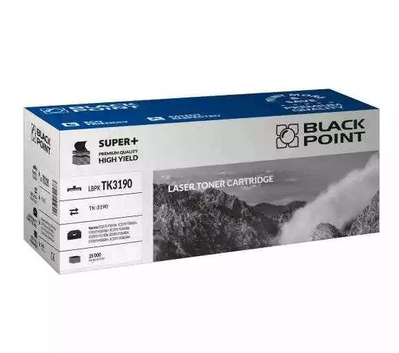 Black Point LBPKTK3190 (zamiennik TK-3190) Czarny Toner