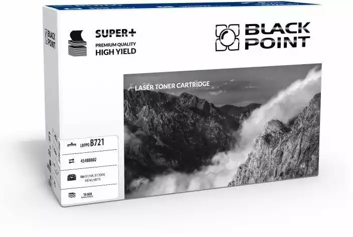 Black Point LBPOB721 (zamiennik 45488802) Toner