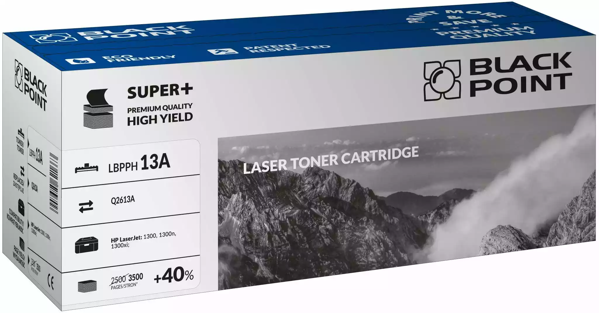 Black Point LBPPH13A (zamiennik Q2613A nr 13A) Czarny Toner