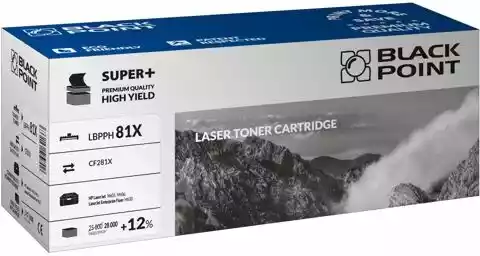 Black Point LBPPH81X (zamiennik CF281X) Czarny Toner