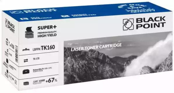 Black Point LBPPKTK160 (zamiennik TK-160) Czarny Toner