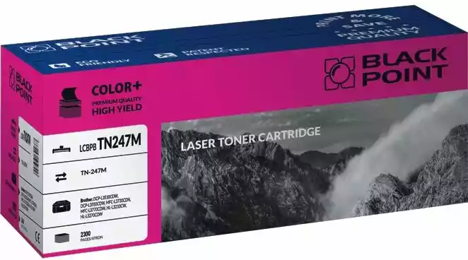 Black Point LCBPBTN247M (zamiennik TN-247M) Purpurowy Toner