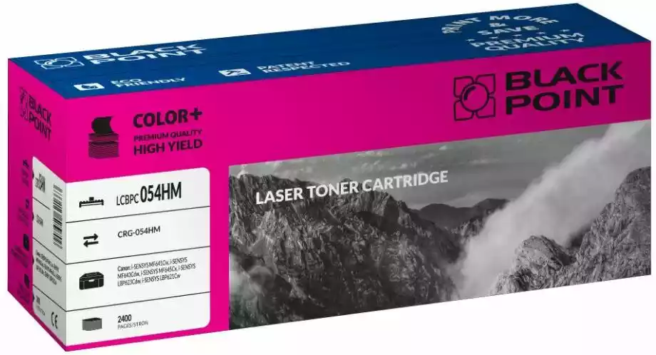 Black Point LCBPC054HM (zamiennik CRG-054HM) Toner