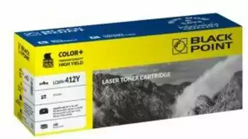 Black Point LCBPH412Y (zamiennik CE412A nr 305A) Żółty Toner