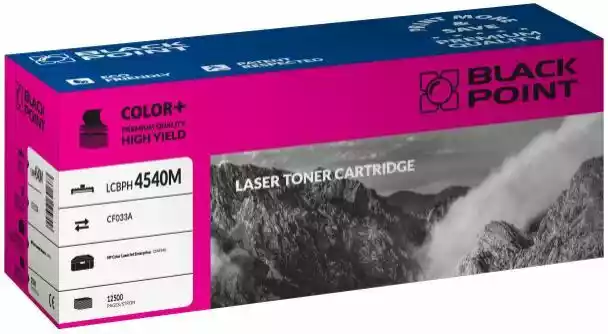 Black Point LCBPH4540M (zamiennik CF033A nr 646A) Purpurowy Toner