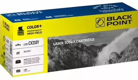 Black Point LCBPLCX310Y (zamiennik 80C2SY0) Toner