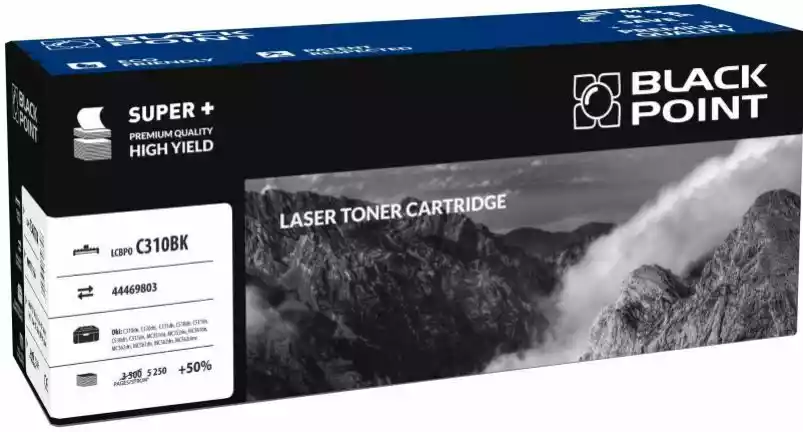 Black Point LCBPOC310BK (zamiennik 44469803) Toner