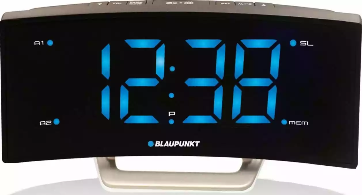 Blaupunkt Radiobudzik CR7 Alarm Drzemka LCD