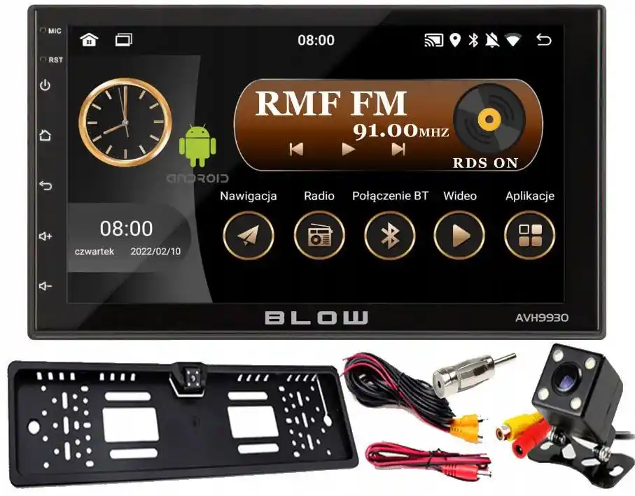 Blow Radio samochodowe AVH-9930 2DIN 7cal GPS