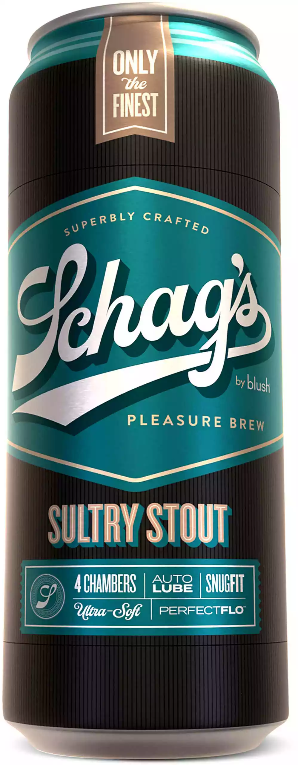 Blush Schag S Sultry Stout Frosted - Masturbator klasyczny ukryty w puszce samonawilżający się