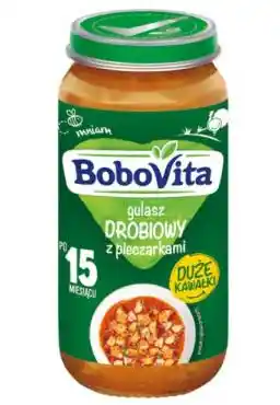 BoboVita gulasz drobiowy z pieczarkami i ziemniaczkami 250g