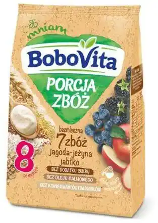 BoboVita Kaszka bez mleczna jagoda jeżyna jabłko 170g