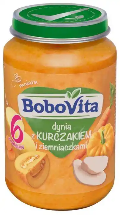 BoboVita Obiadek dynia z kurczakiem i ziemniaczkami 190g